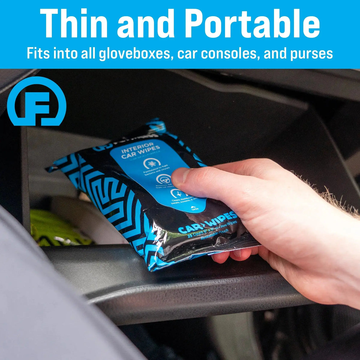 scoochzza-Car Wipes (25 ct.) To-Go Cleaning Wipes for Car Interiors-