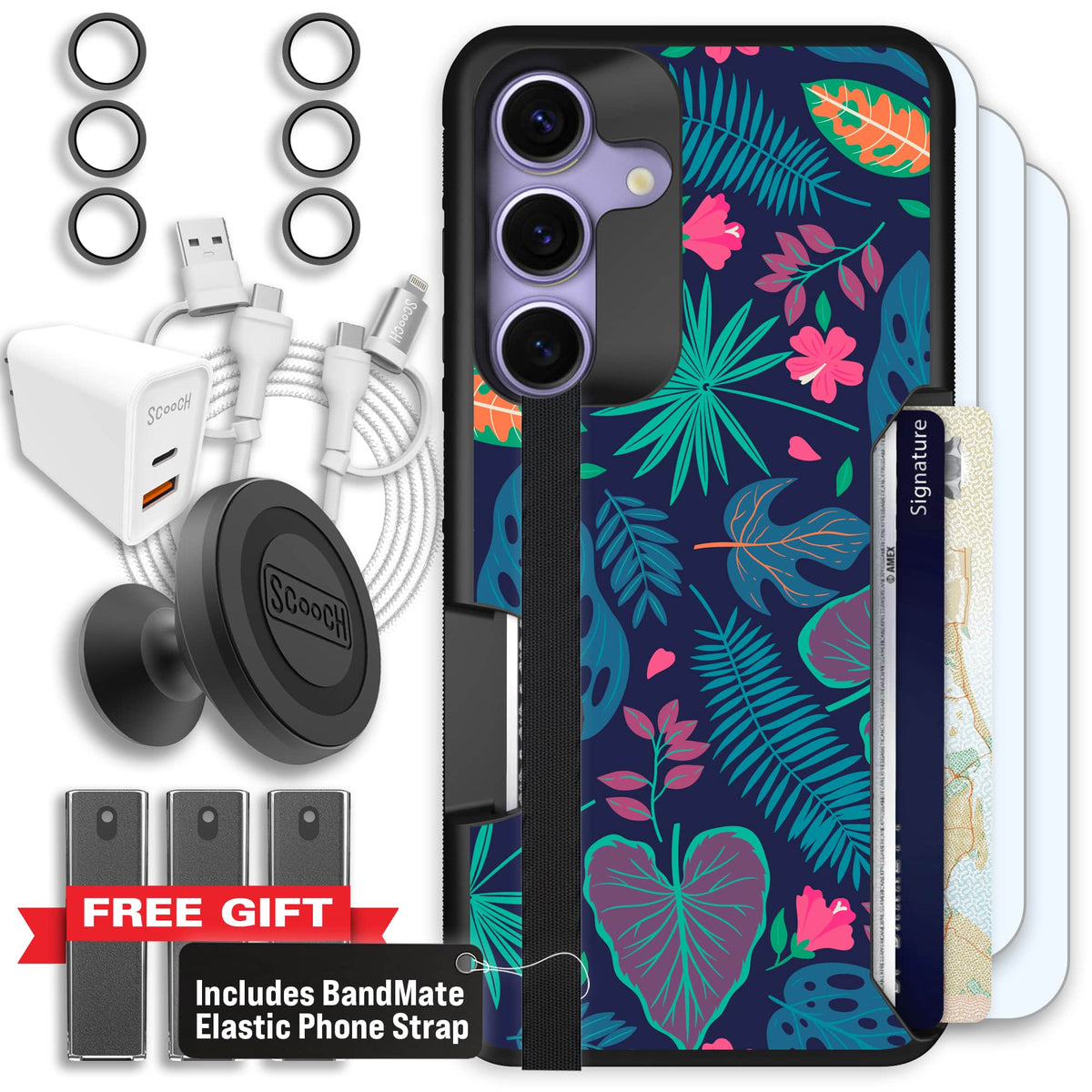 Moneymate - S25 - Tropical Leaves - Ultimate Bundle