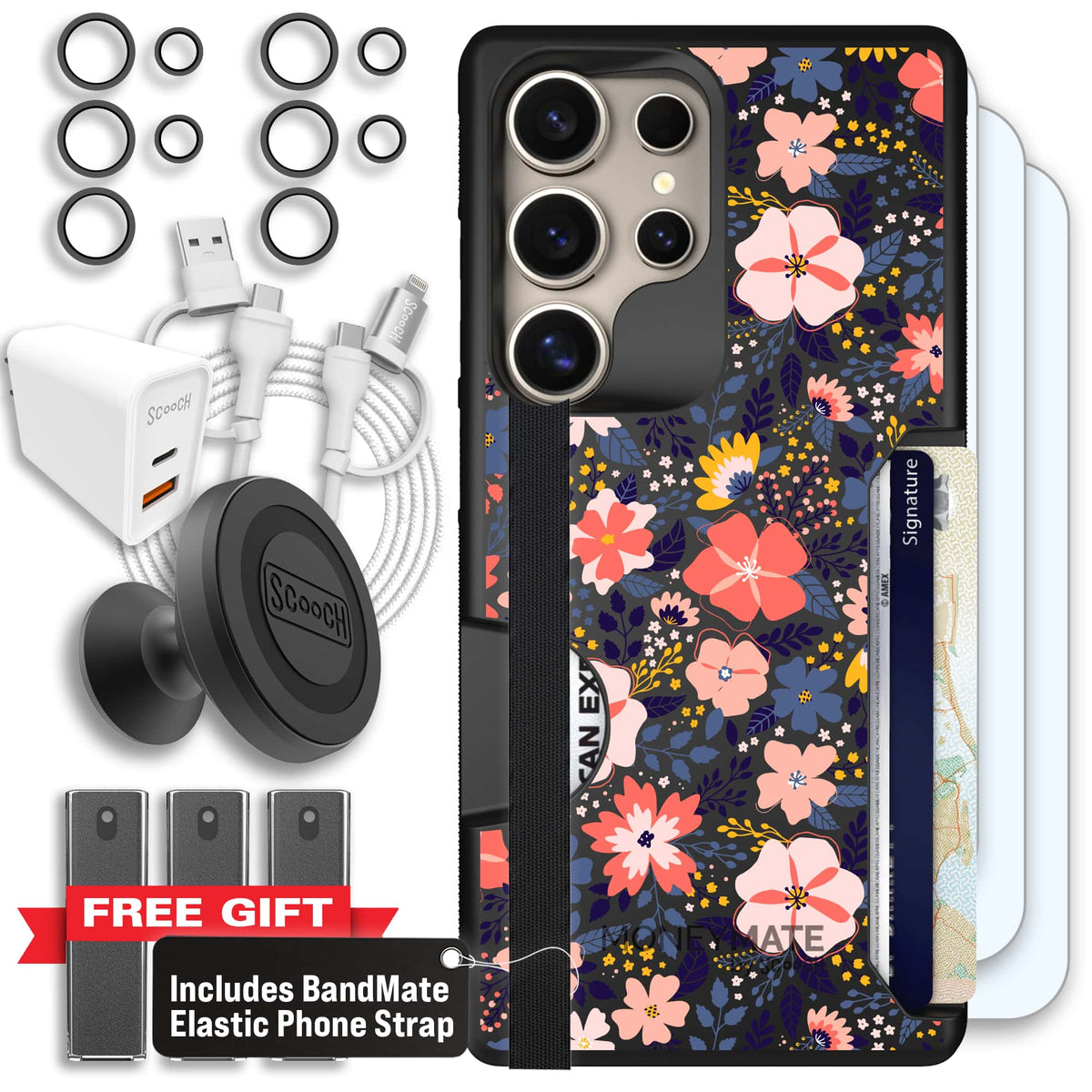 Moneymate - S25 Ultra - Wildflowers - Ultimate Bundle