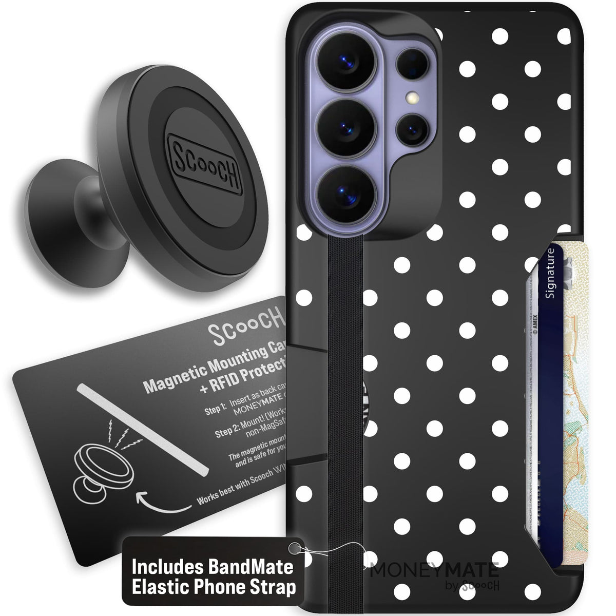 Moneymate - S26 Ultra - Polka Dots - Starter Bundle