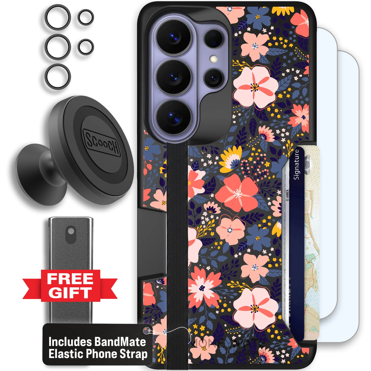 Moneymate - S26 Ultra - Wildflowers - Defender Bundle