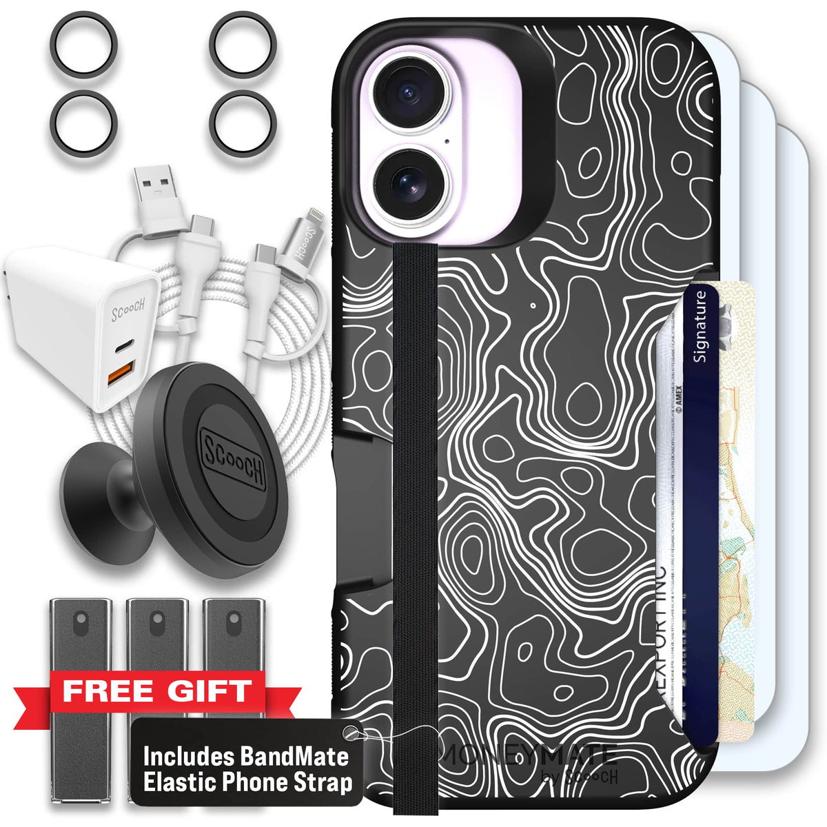 Moneymate - iPhone 17 - Topography - Ultimate Bundle