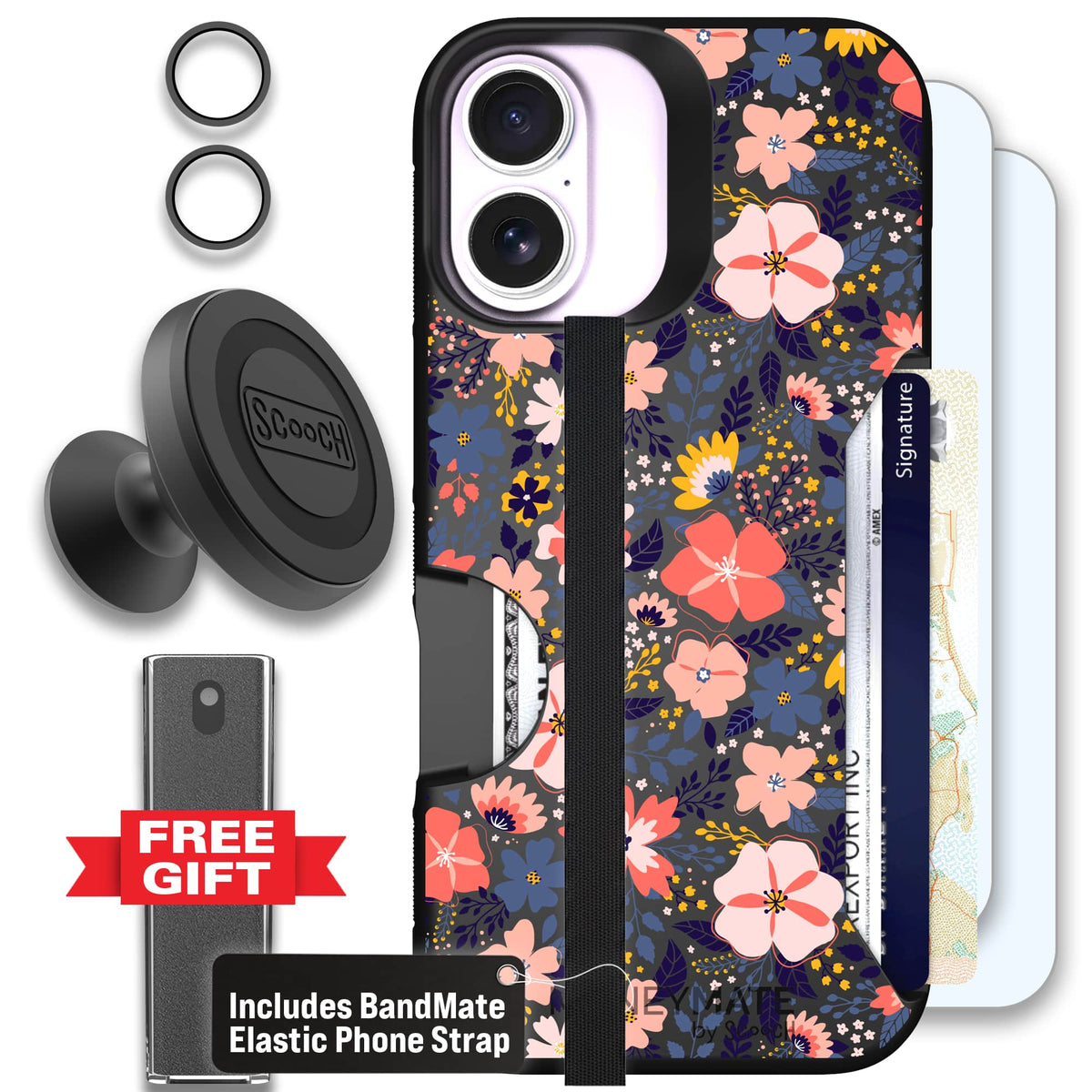 Moneymate - iPhone 17 - Wildflowers - Defender Bundle