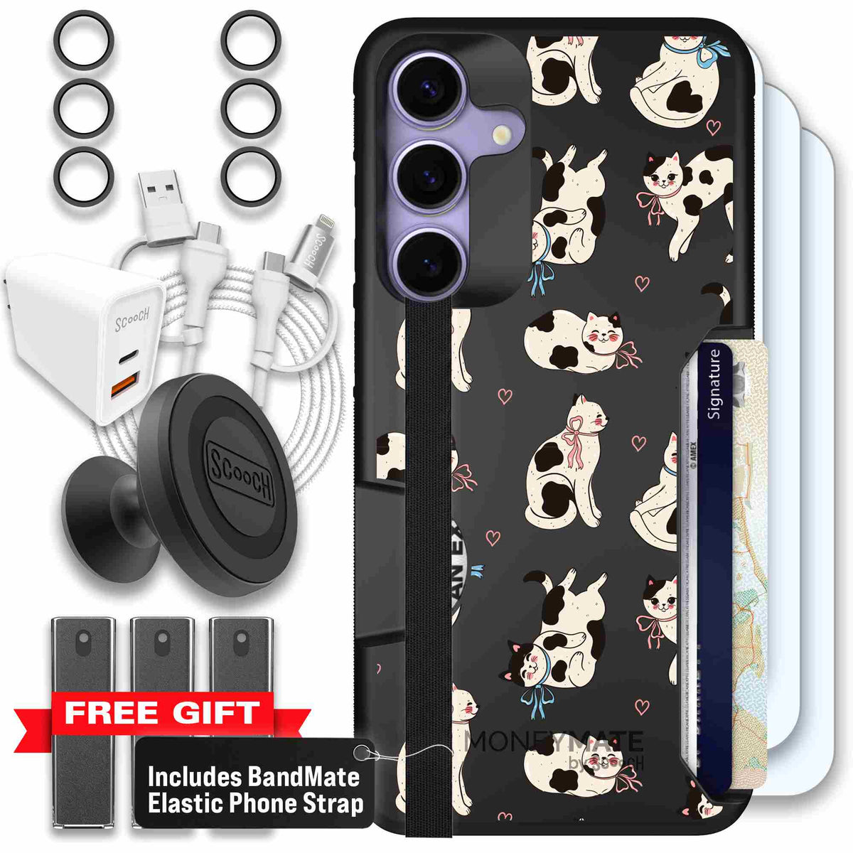 Bow Kitties | website | Galaxy S25+ | Ultimate Bundle