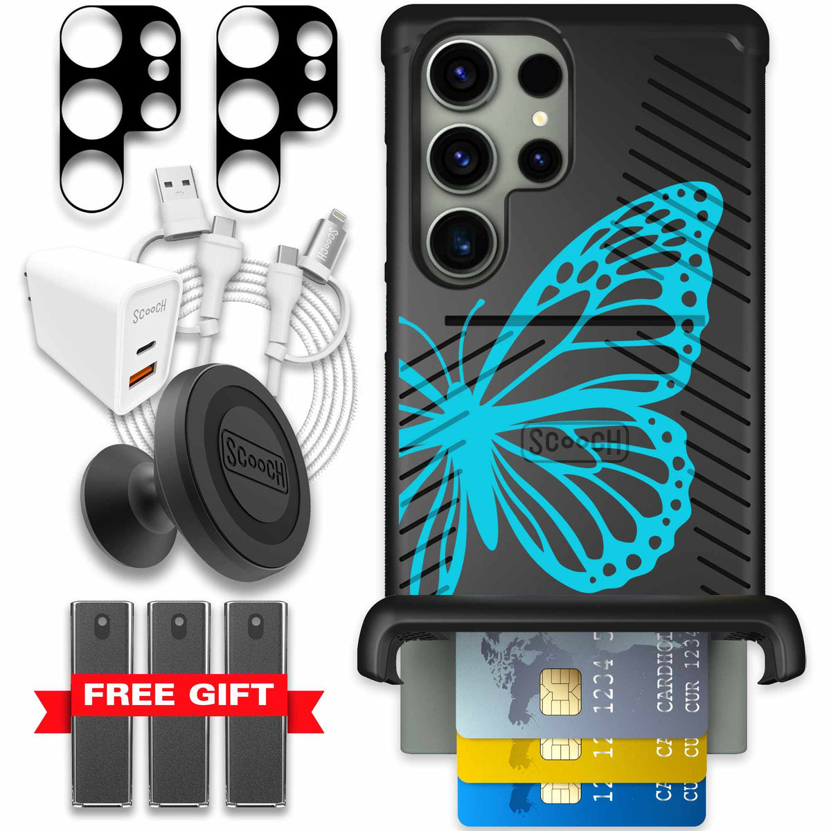 Azure Butterfly Bundle Image 142
