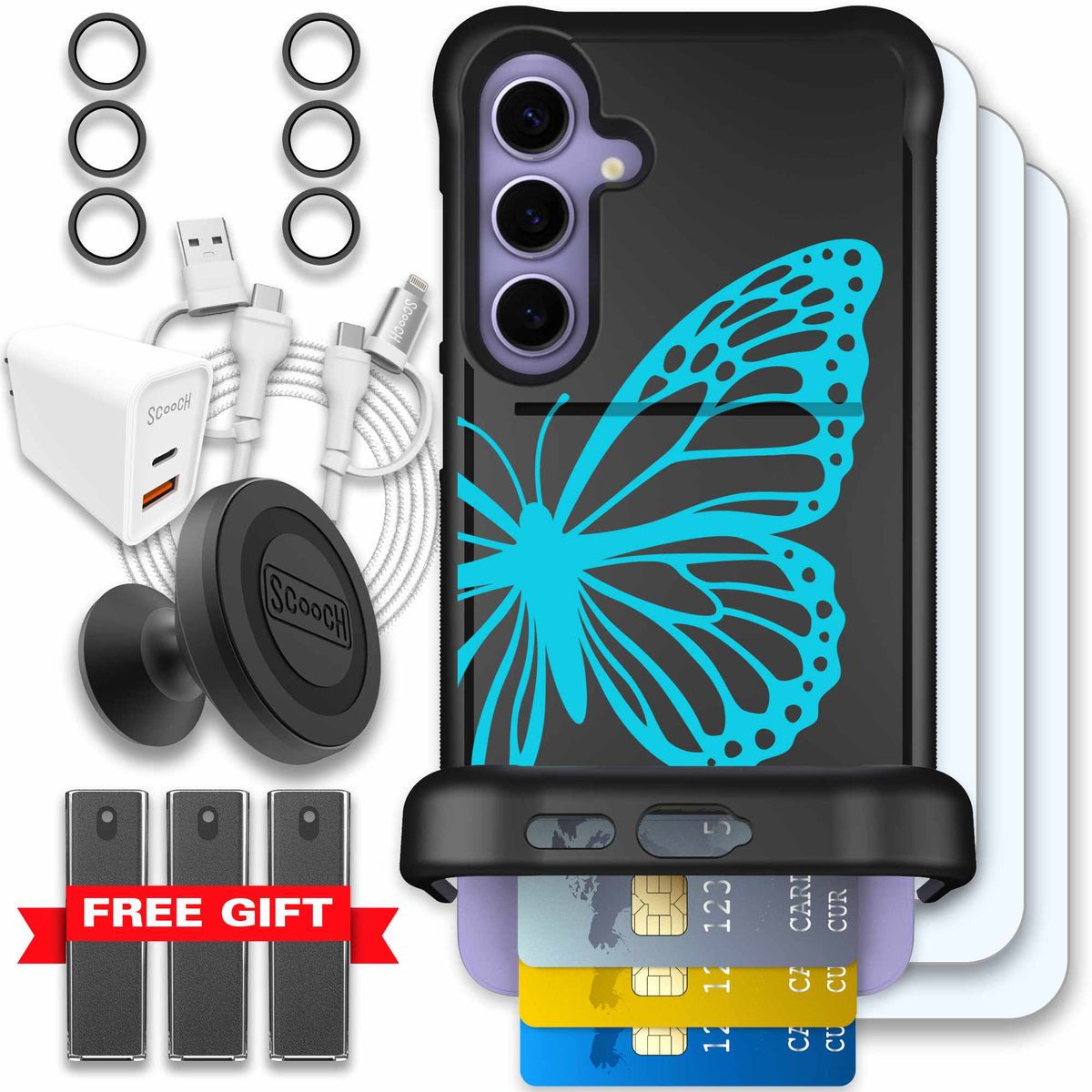 Azure Butterfly Bundle Image 134