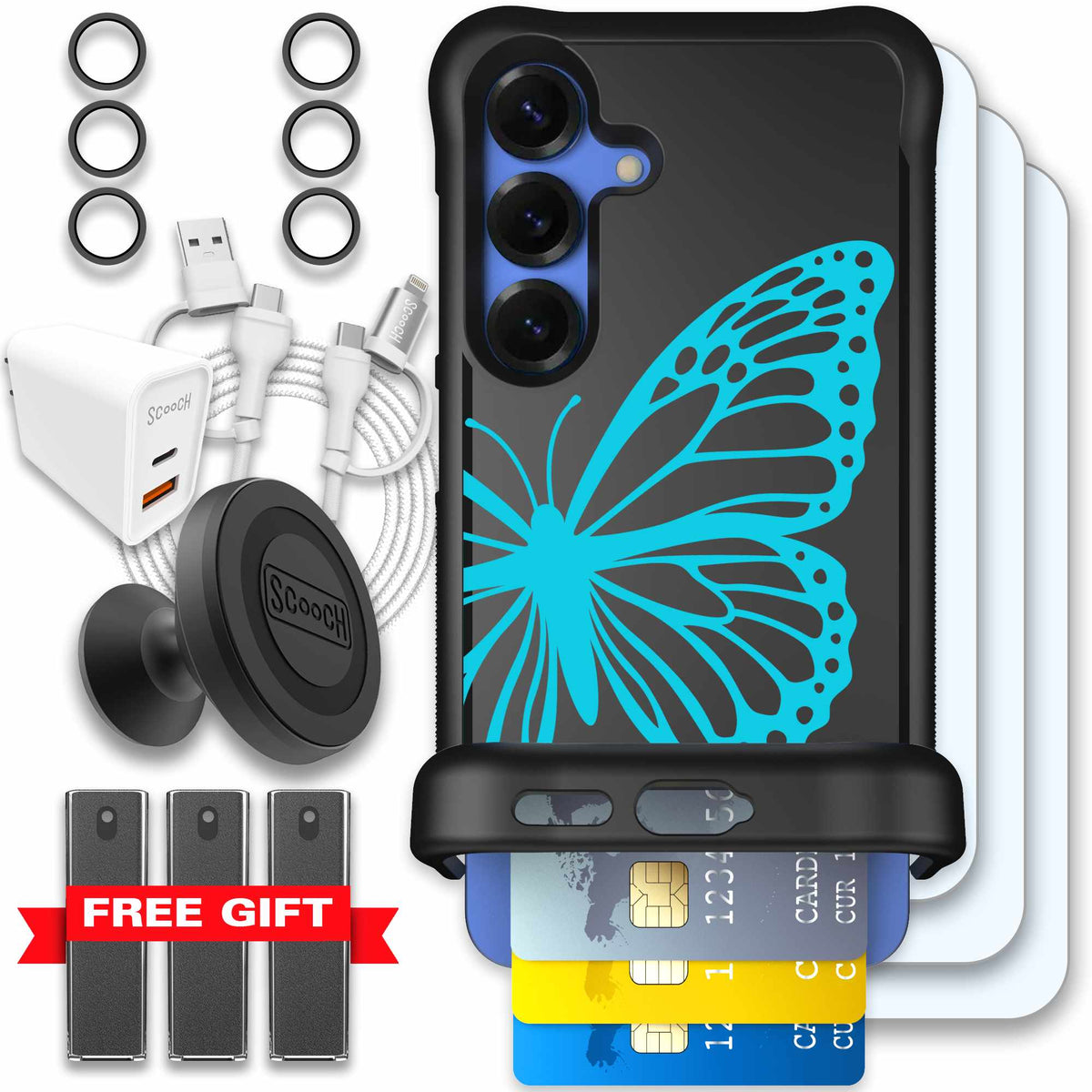 Azure Butterfly Bundle Image 126