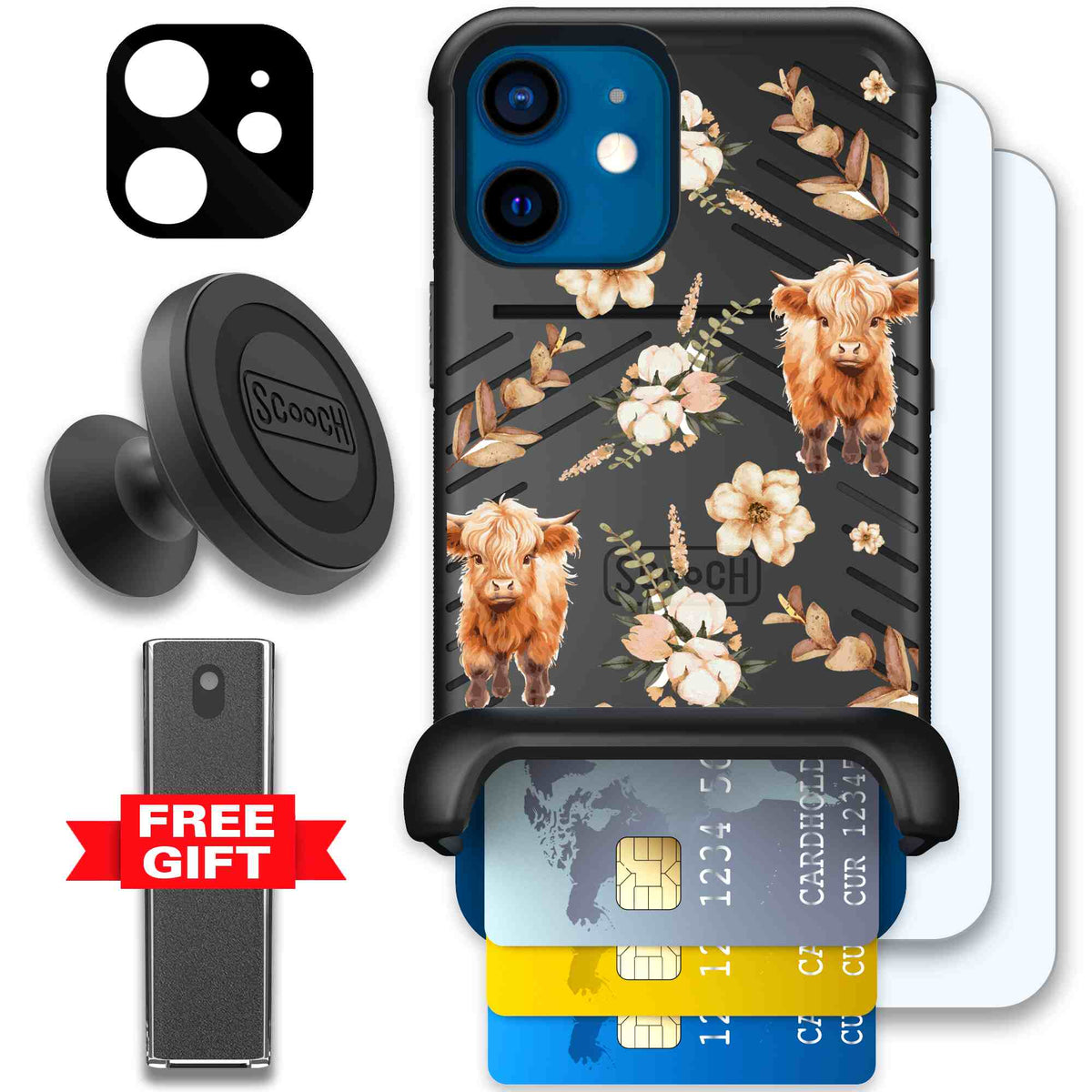 Baby Cow | website | iPhone 12 mini | Defender Bundle