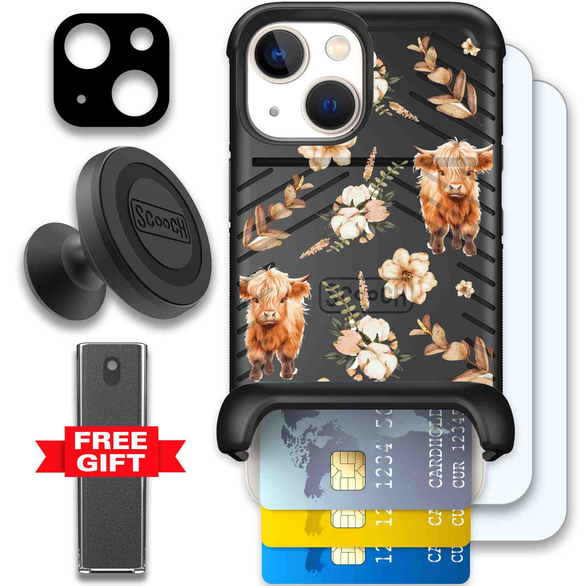 Baby Cow | website | iPhone 13 mini | Defender Bundle