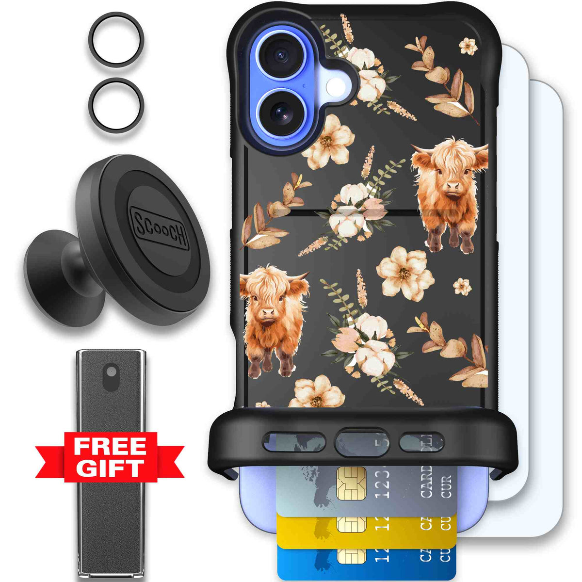Baby Cow | website | iPhone 16 Plus | Defender Bundle