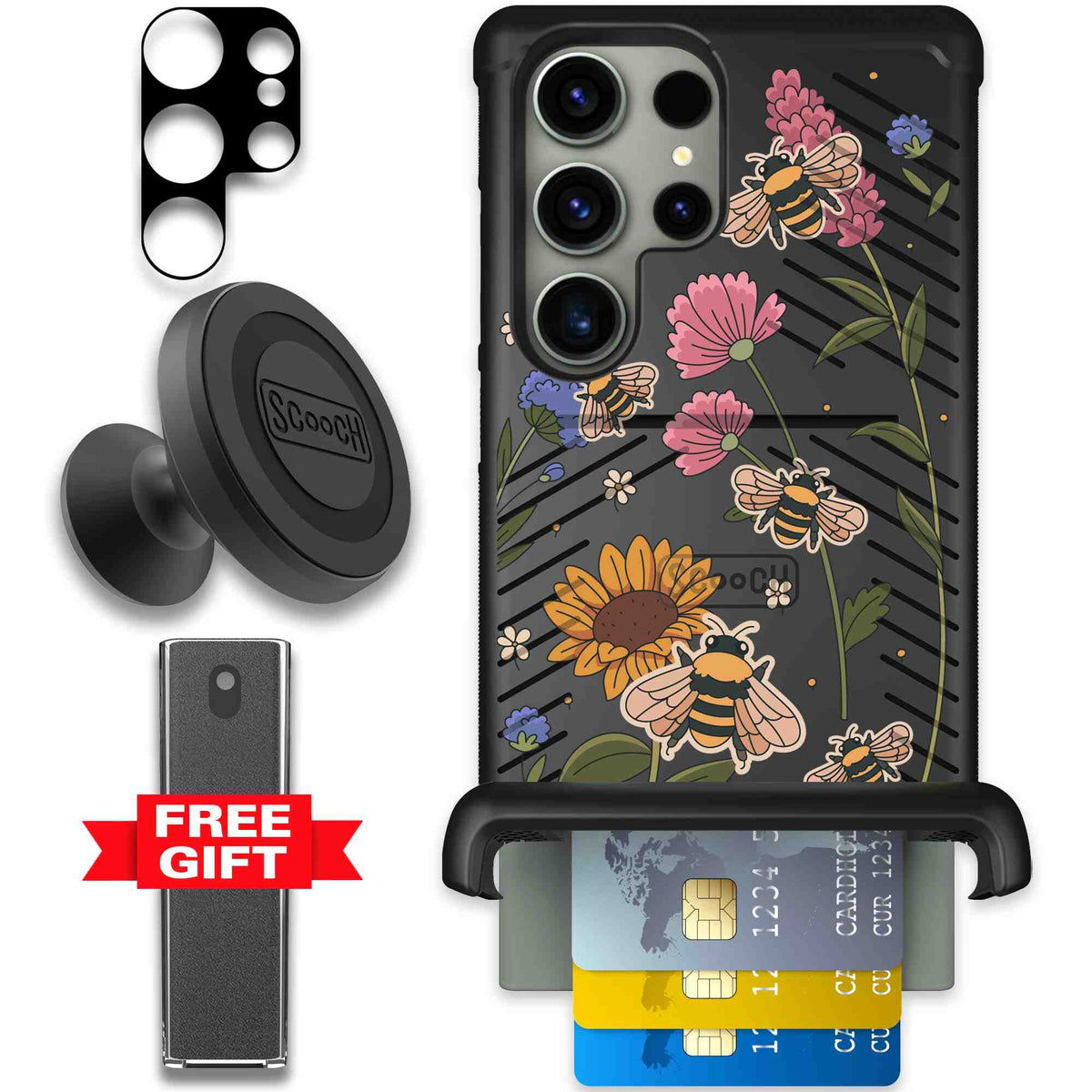 Bee Happy | website | Galaxy S23 Ultra | Defender Bundle