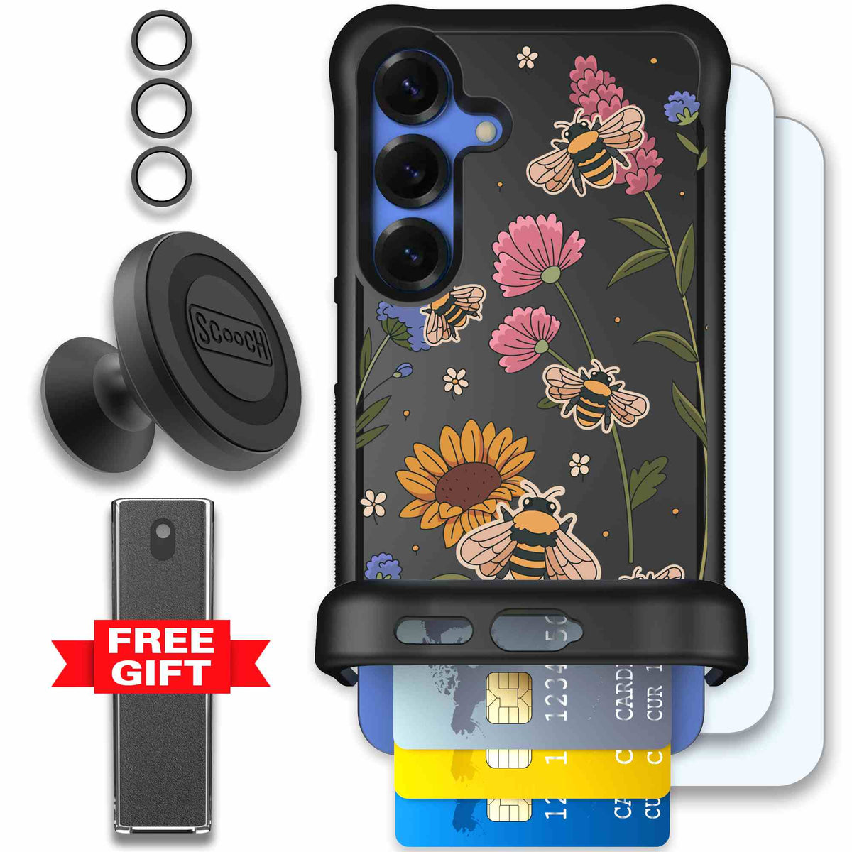 Bee Happy | website | Galaxy S25 | Defender Bundle