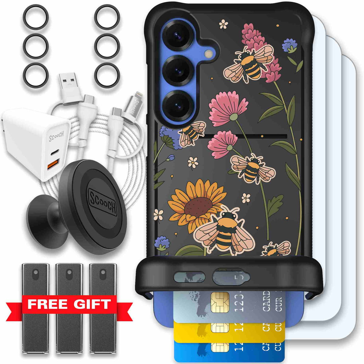 Bee Happy | website | Galaxy S25+ | Ultimate Bundle