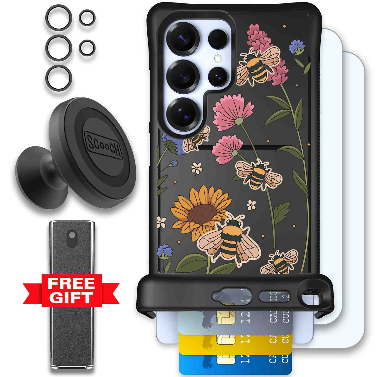 Bee Happy | website | Galaxy S25 Ultra | Defender Bundle