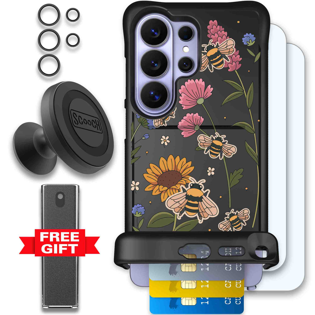 Bee Happy | website | Galaxy S26 Ultra | Defender Bundle