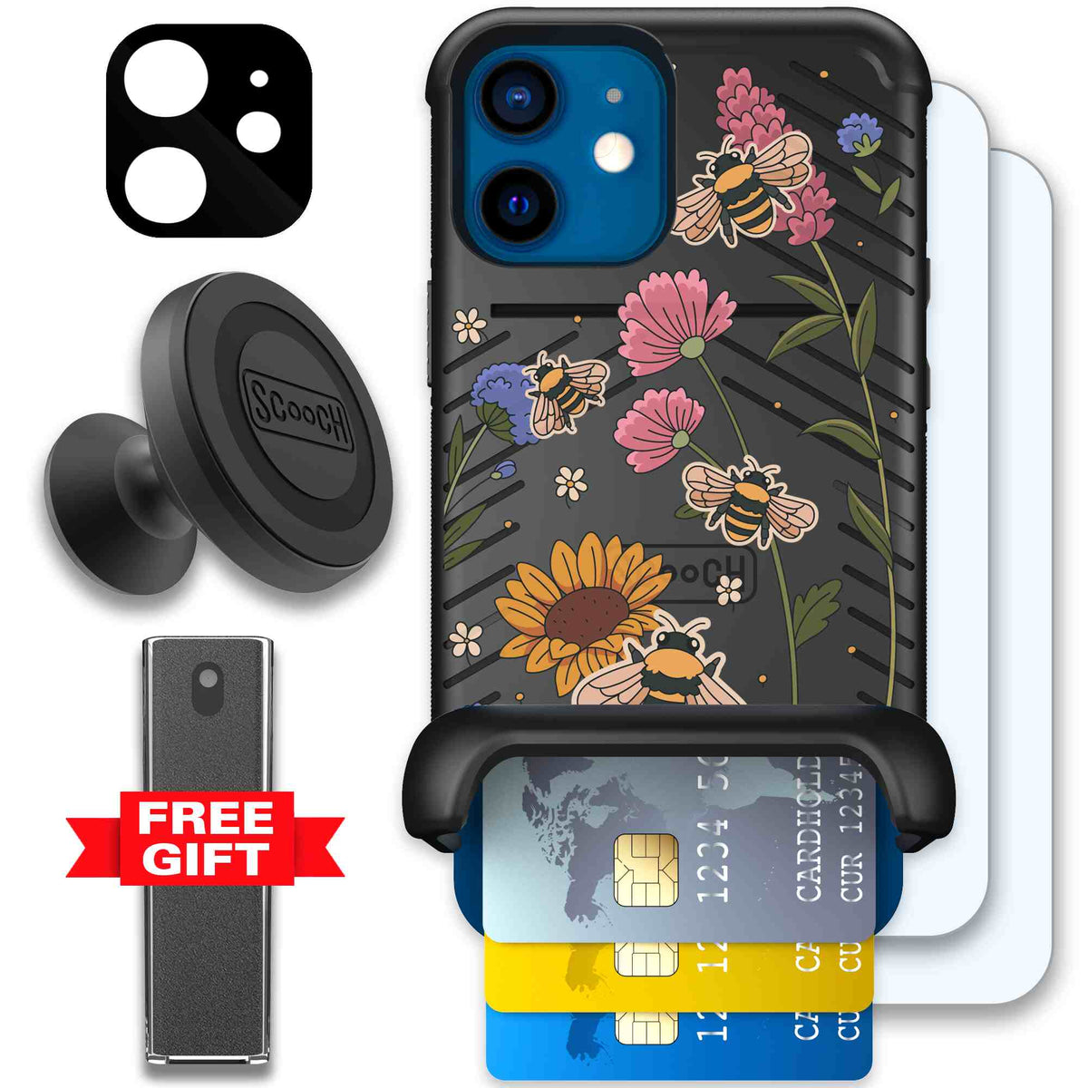 Bee Happy | website | iPhone 12 mini | Defender Bundle