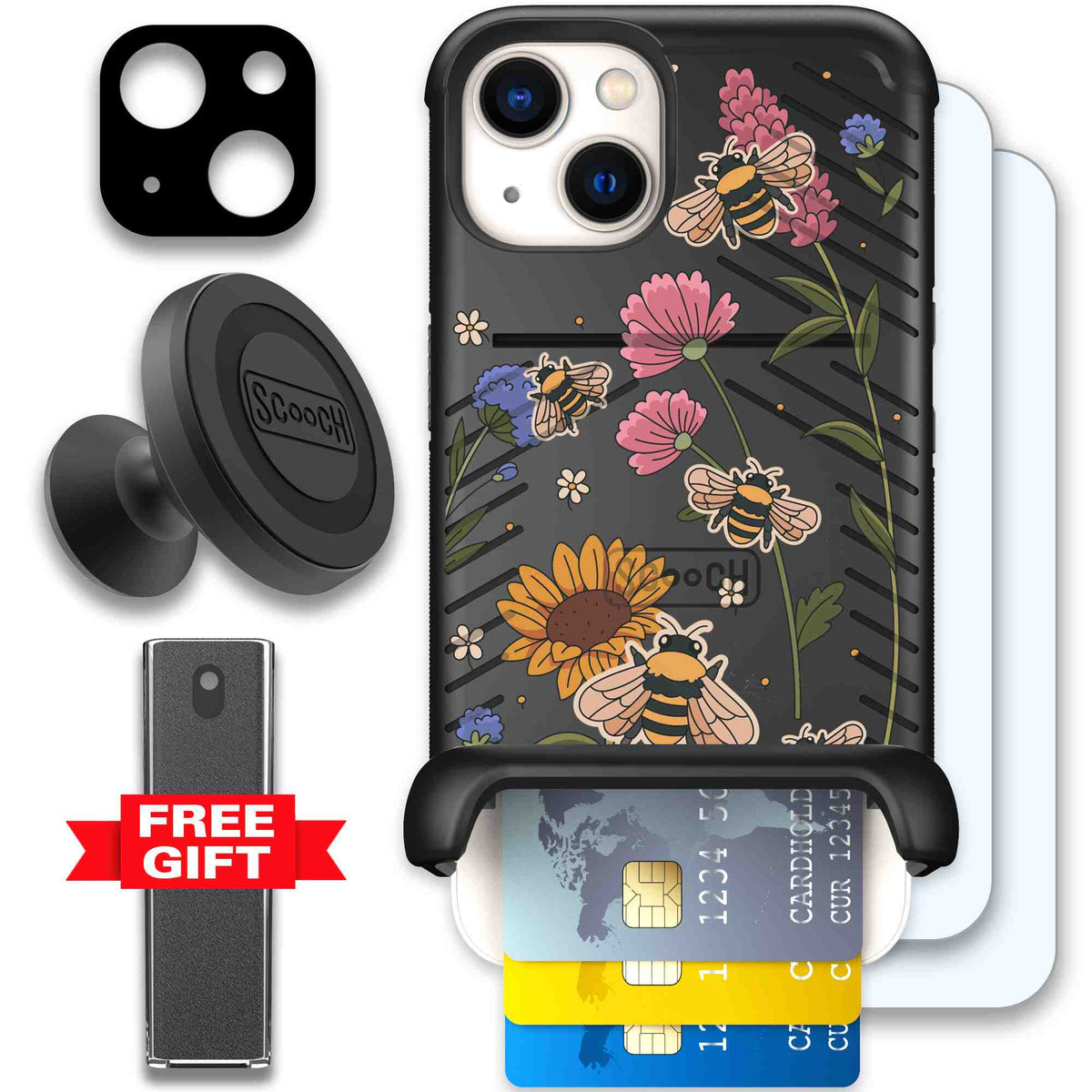 Bee Happy | website | iPhone 13 | Defender Bundle