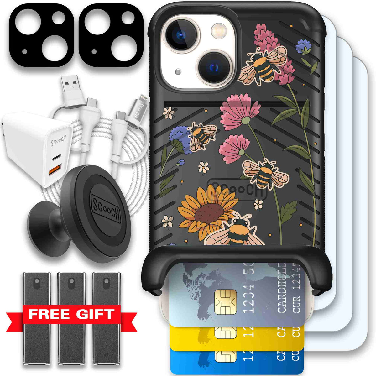 Bee Happy | website | iPhone 13 mini | Ultimate Bundle