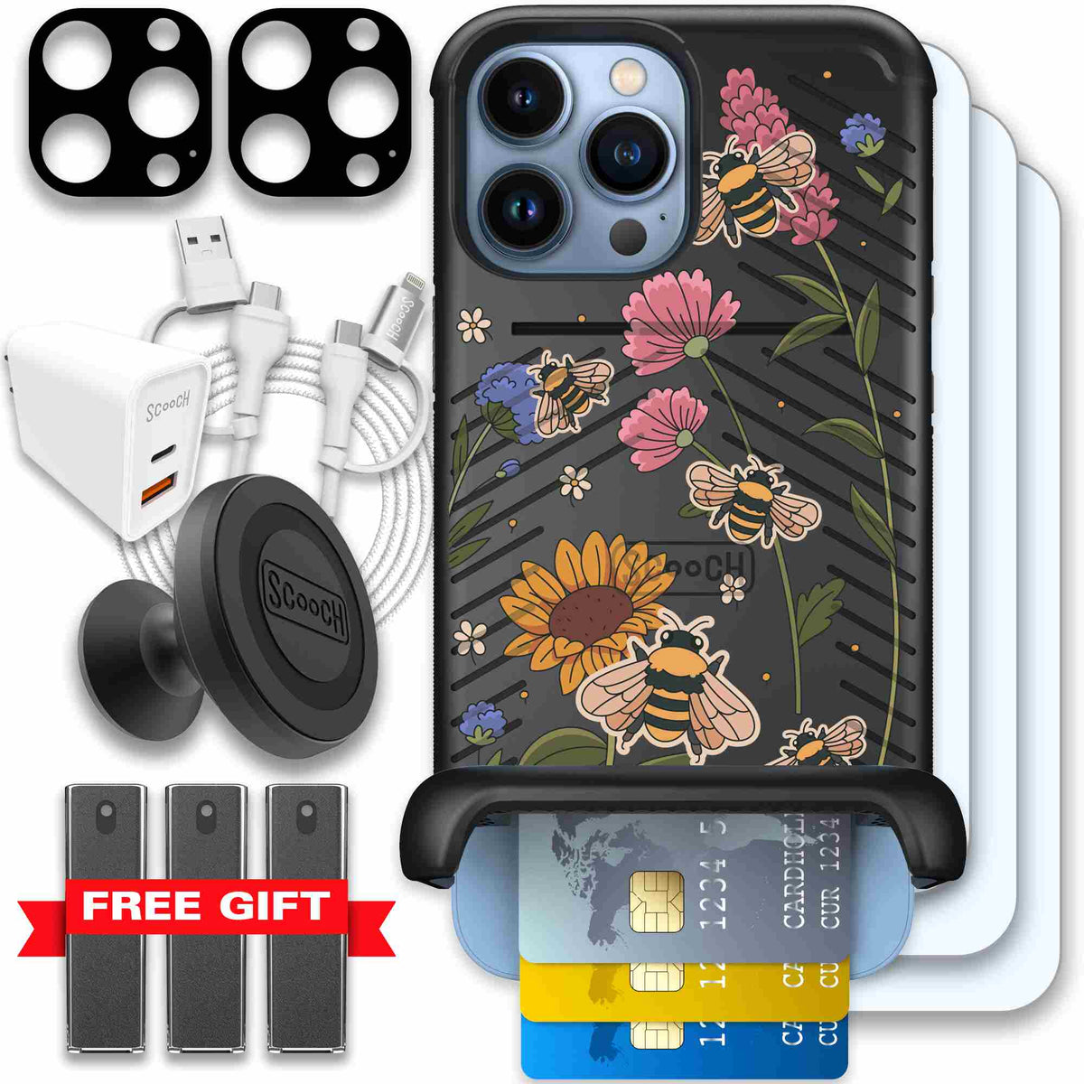 Bee Happy | website | iPhone 13 Pro Max | Ultimate Bundle