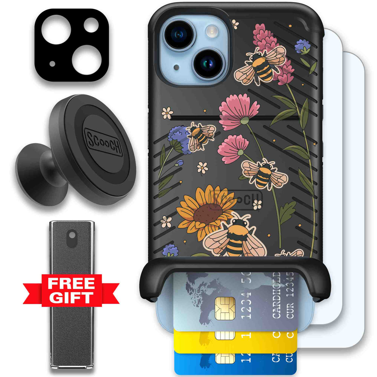 Bee Happy | website | iPhone 14 | Defender Bundle