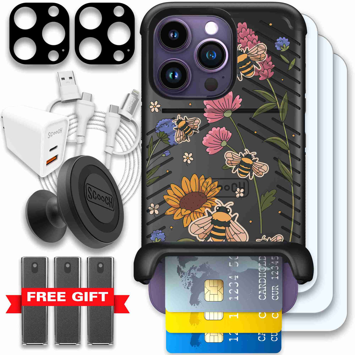 Bee Happy | website | iPhone 14 Pro | Ultimate Bundle