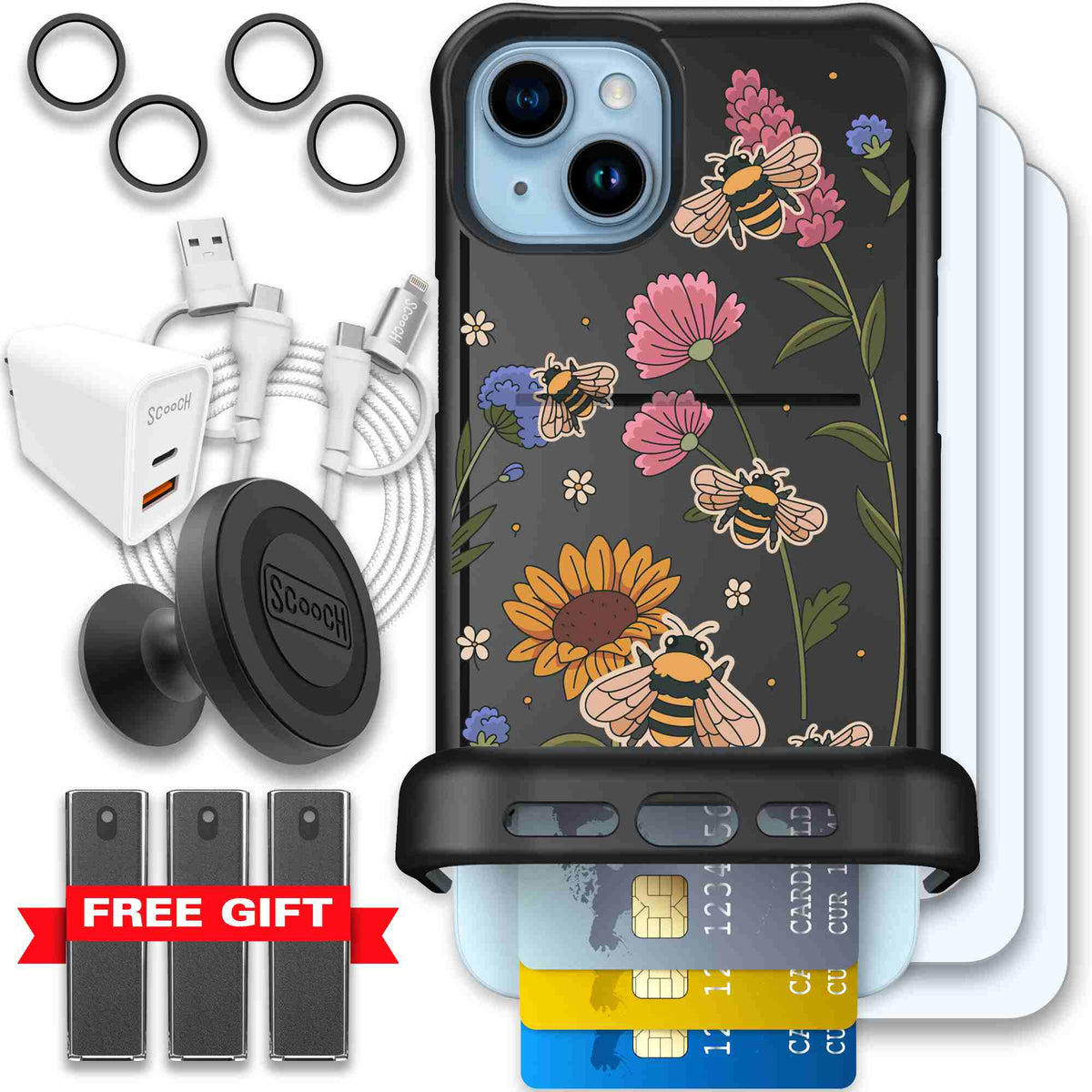 Bee Happy | website | iPhone 15 Plus | Ultimate Bundle