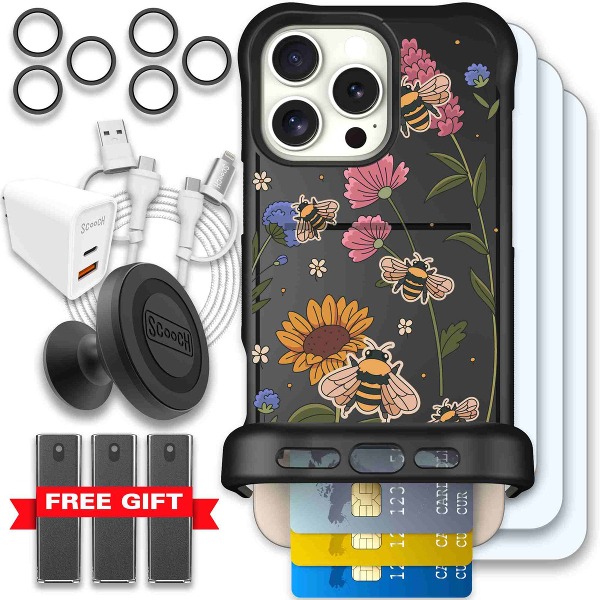 Bee Happy | website | iPhone 16 Pro Max | Ultimate Bundle