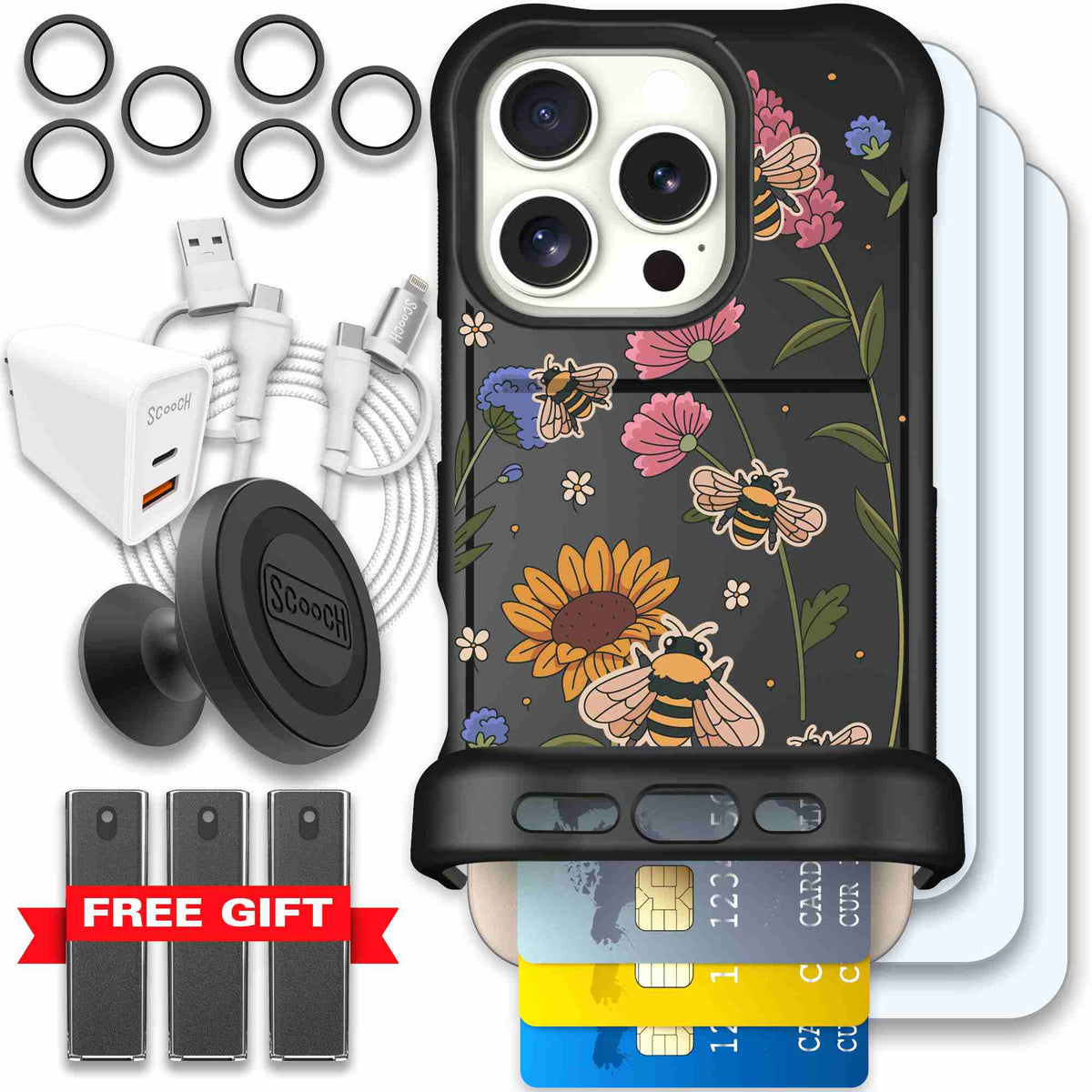 Bee Happy | website | iPhone 16 Pro | Ultimate Bundle