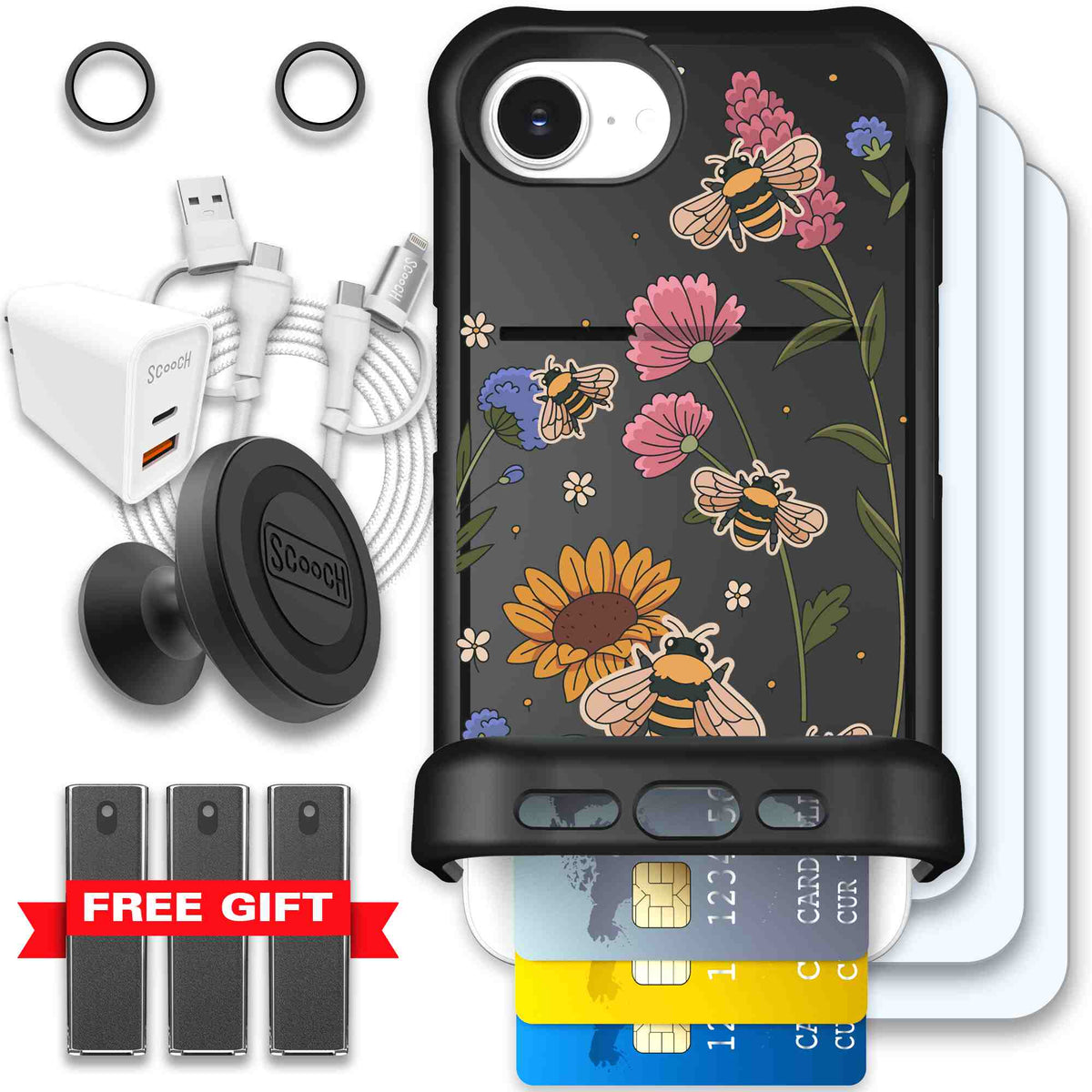 Bee Happy | website | iPhone 17e | Ultimate Bundle