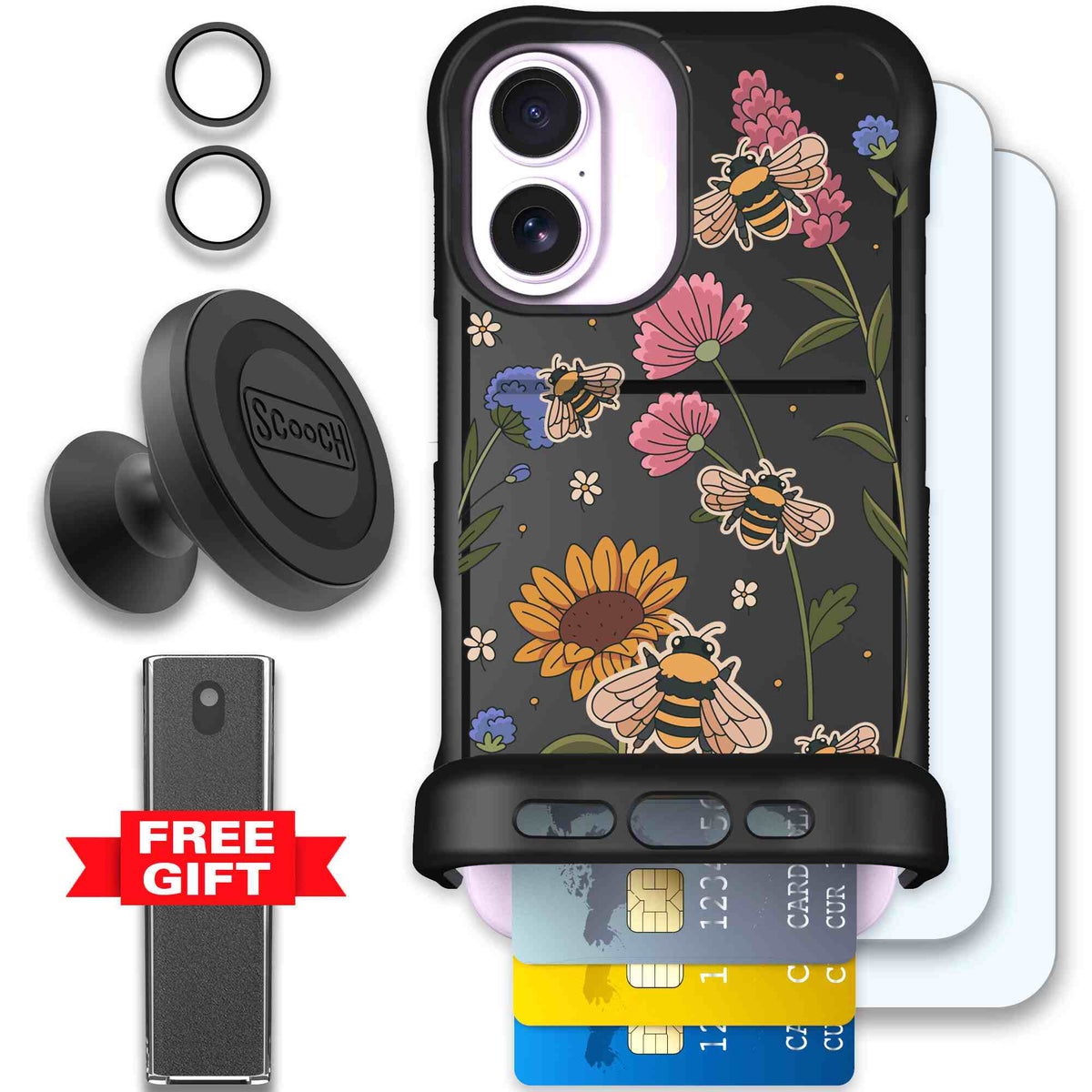 Bee Happy | website | iPhone 17 | Defender Bundle
