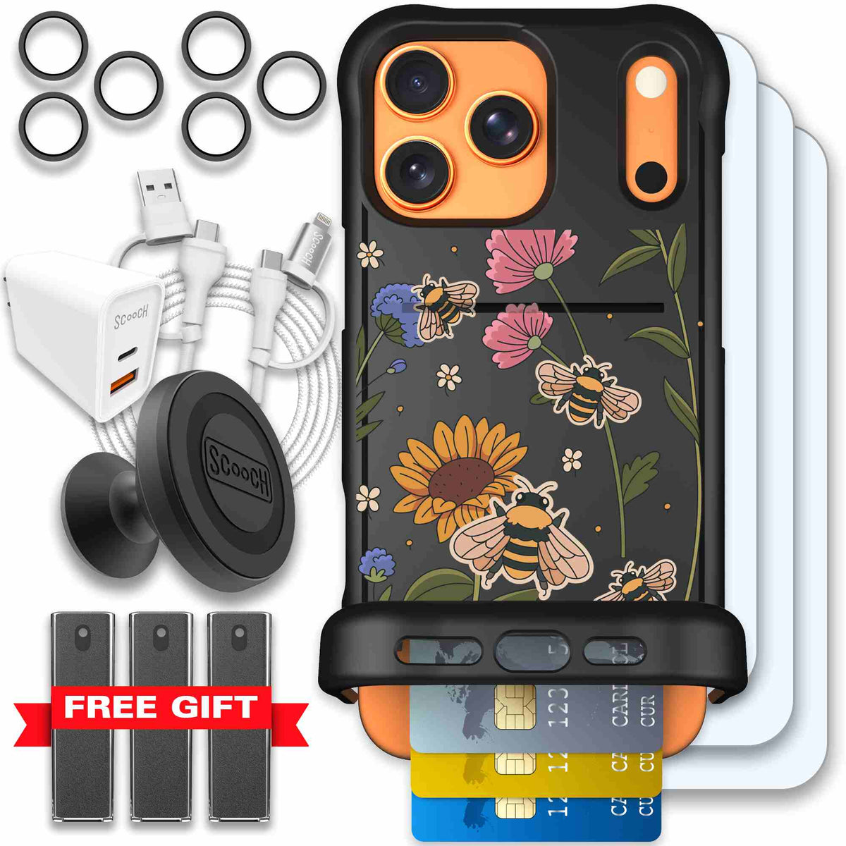 Bee Happy | website | iPhone 17 Pro Max | Ultimate Bundle
