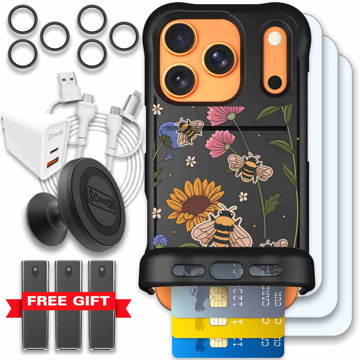 Bee Happy | website | iPhone 17 Pro | Ultimate Bundle