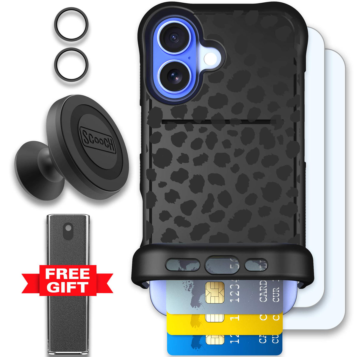 WMTE BLKLEOP iPhone 16 Defender Bundle