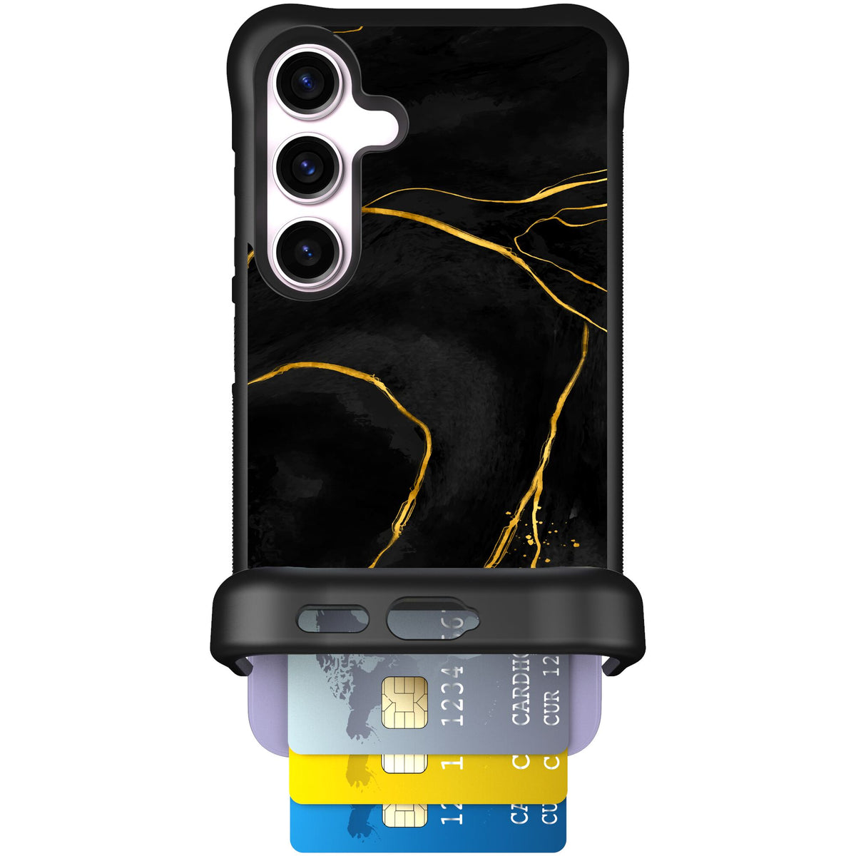 Wingmate Black Marble for Galaxy S24