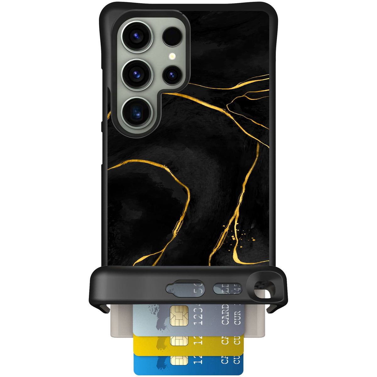 Wingmate Black Marble for Galaxy S24 Ultra