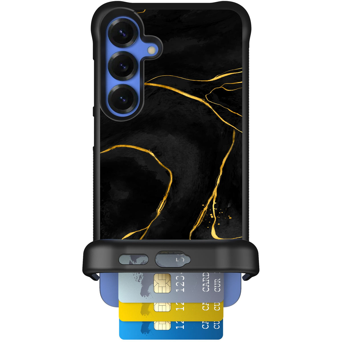 Wingmate Black Marble for Galaxy S25+