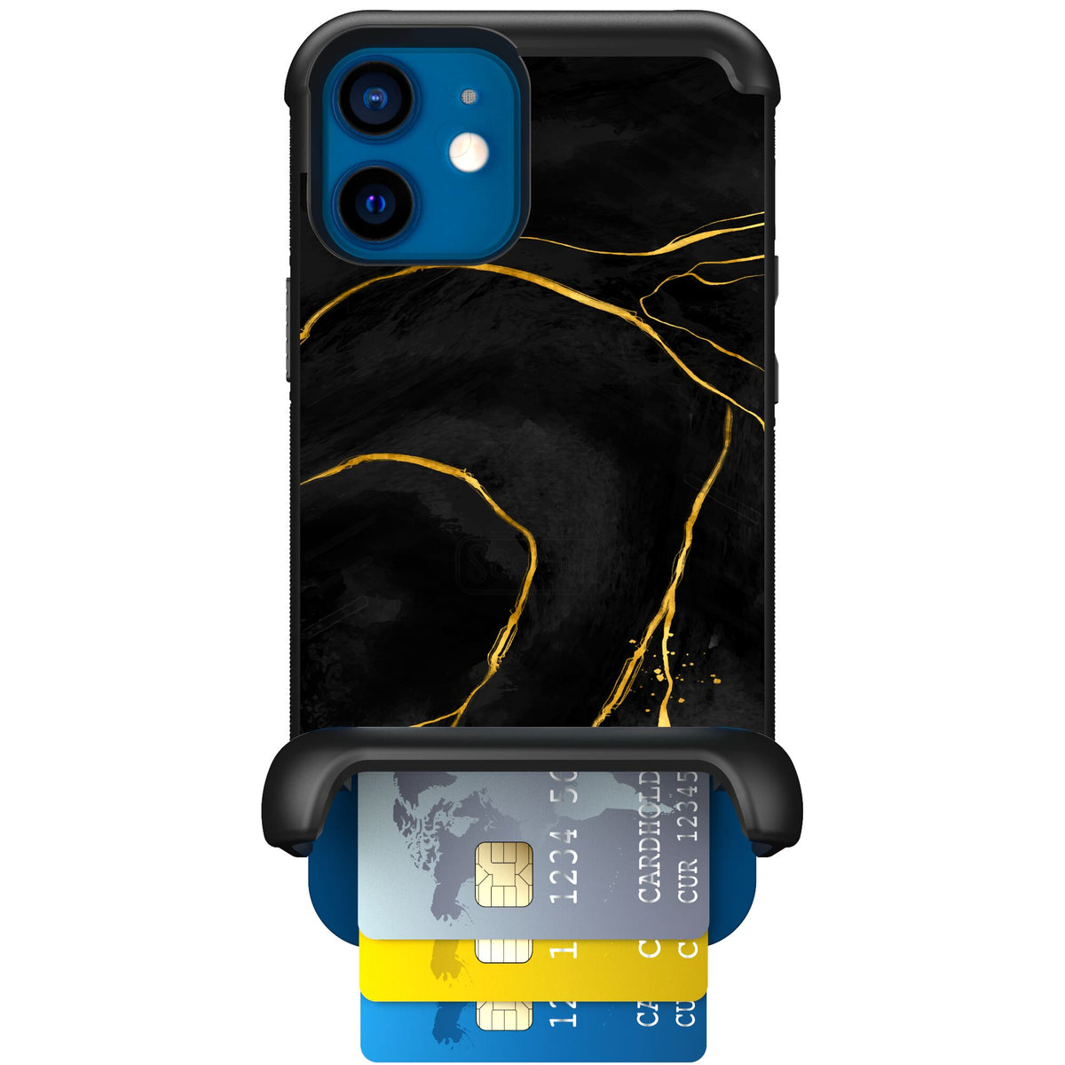 Wingmate Black Marble for iPhone 12