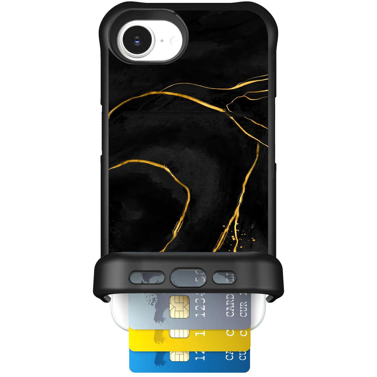 Wingmate Black Marble for iPhone 16e