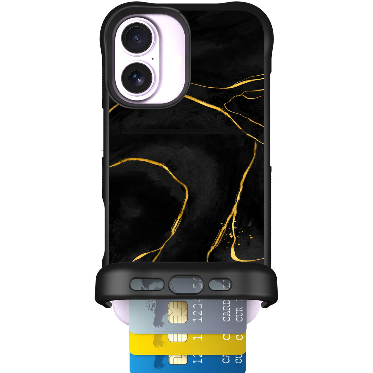 Wingmate Black Marble for iPhone 17