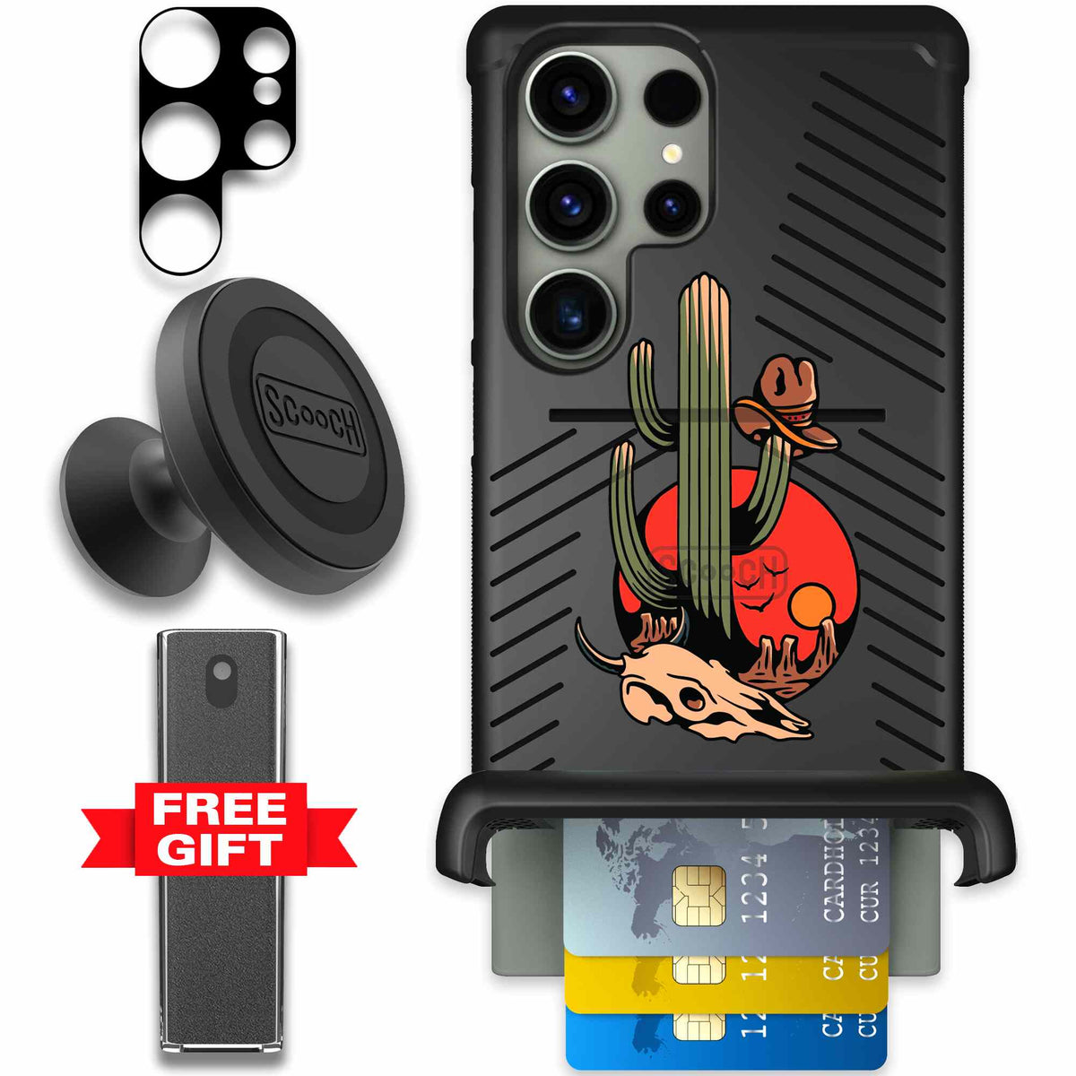 Cactus Flash | website | Galaxy S23 Ultra | Defender Bundle