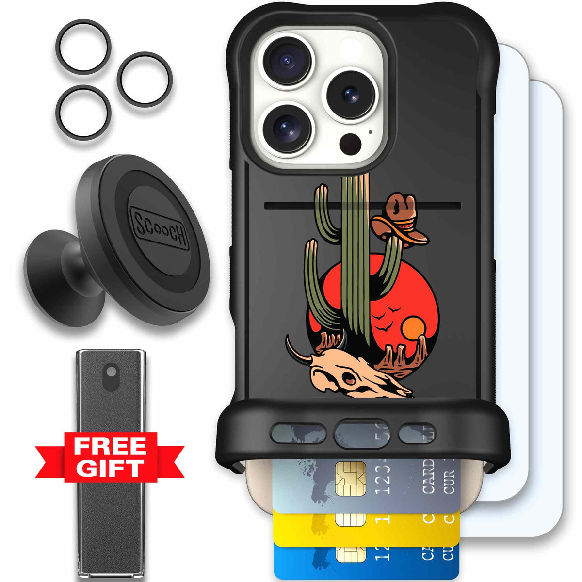 Cactus Flash | website | iPhone 16 Pro | Defender Bundle