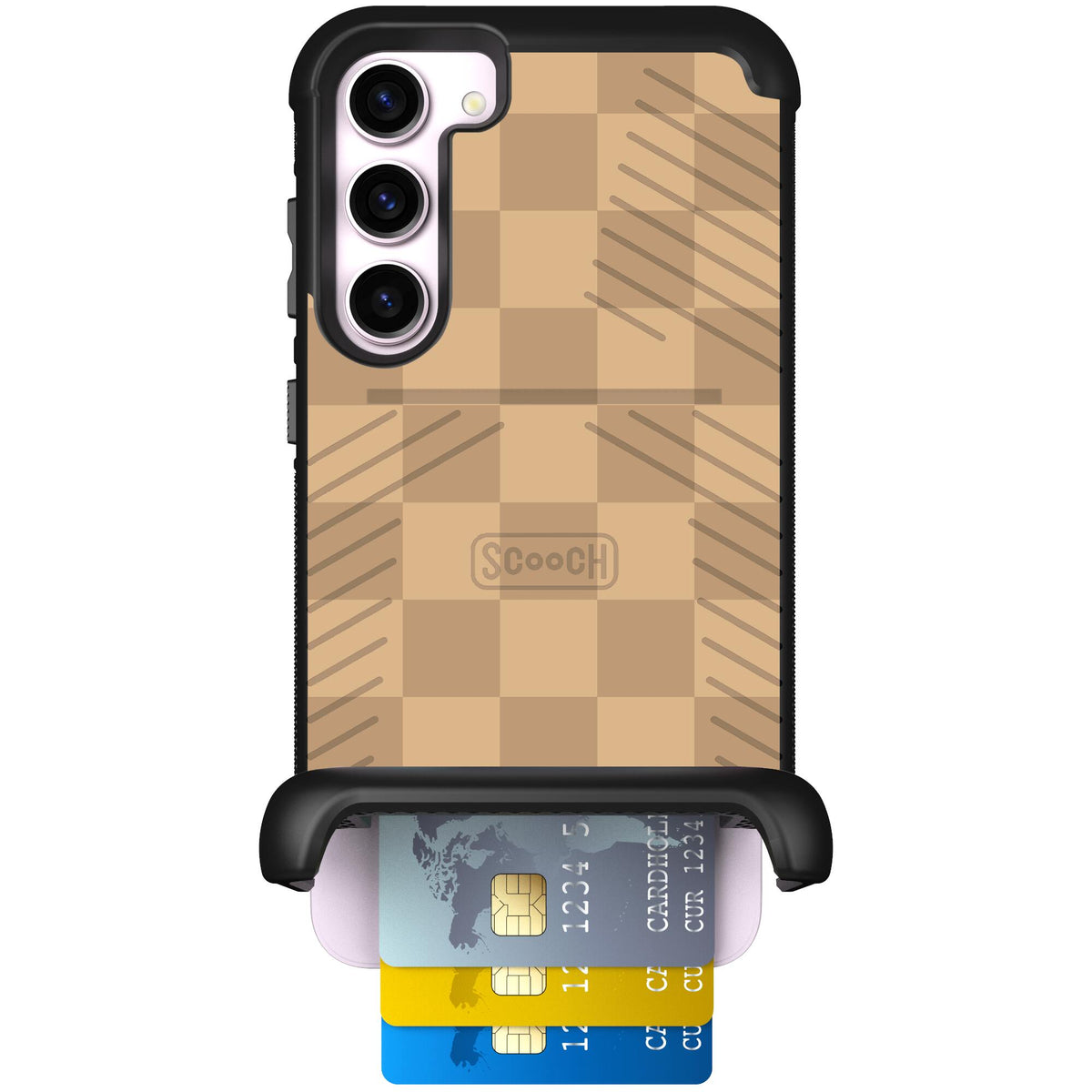 Checkered Beige | website | Galaxy S23+ | Case