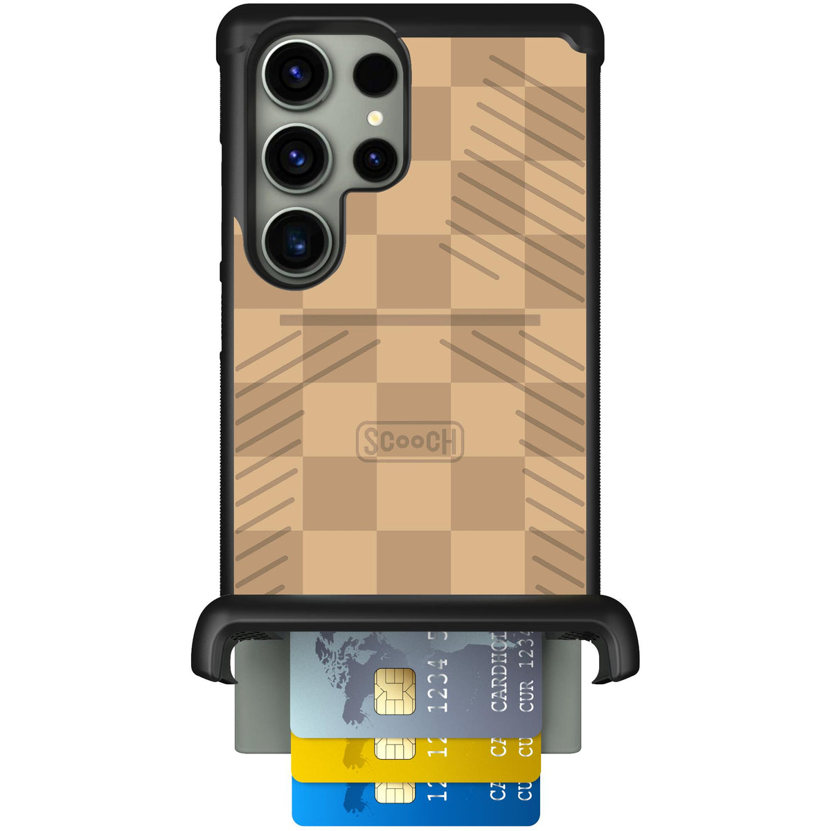 Checkered Beige | website | Galaxy S23 Ultra | Case