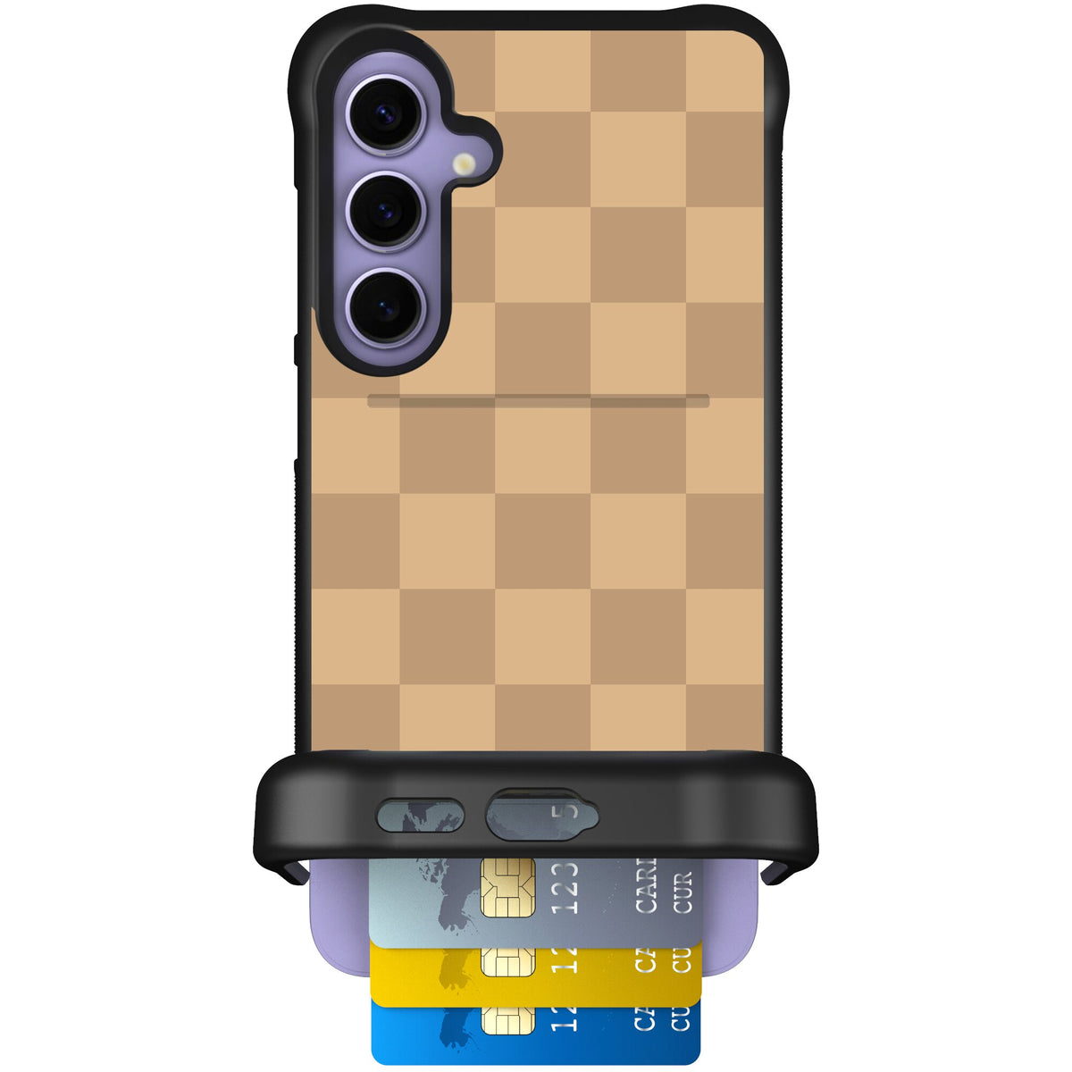 Checkered Beige | website | Galaxy S24+ | Case
