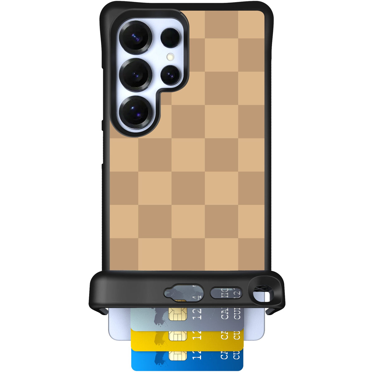 Checkered Beige | website | Galaxy S25 Ultra | Case