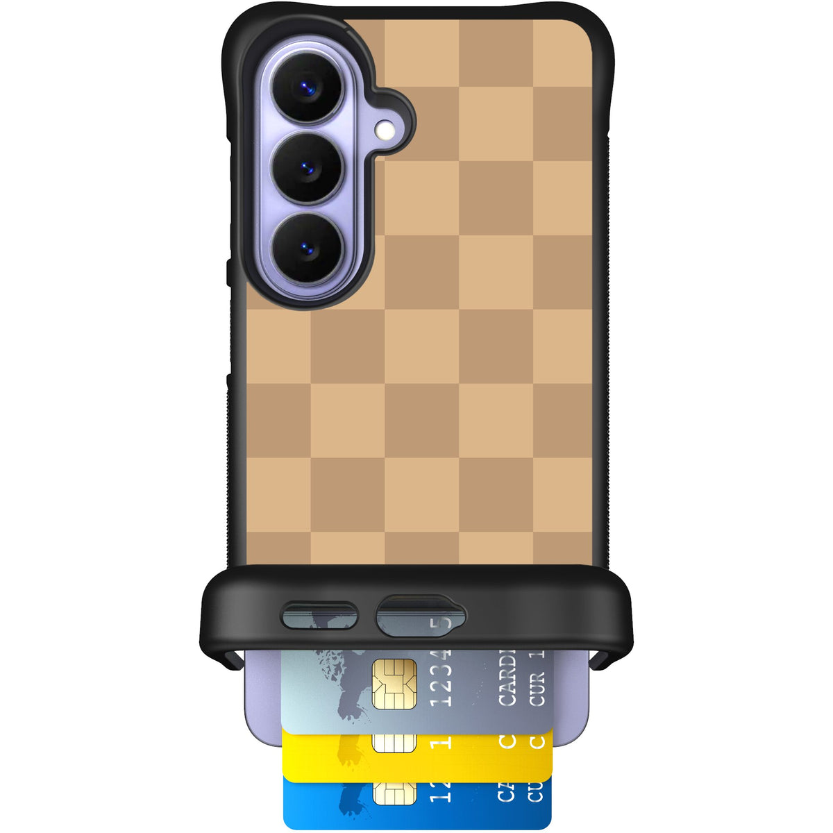 Checkered Beige | website | Galaxy S26 | Case