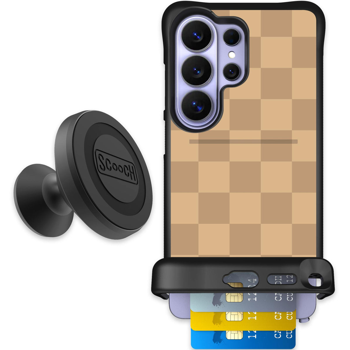Checkered Beige | website | Galaxy S26 Ultra | Starter Bundle