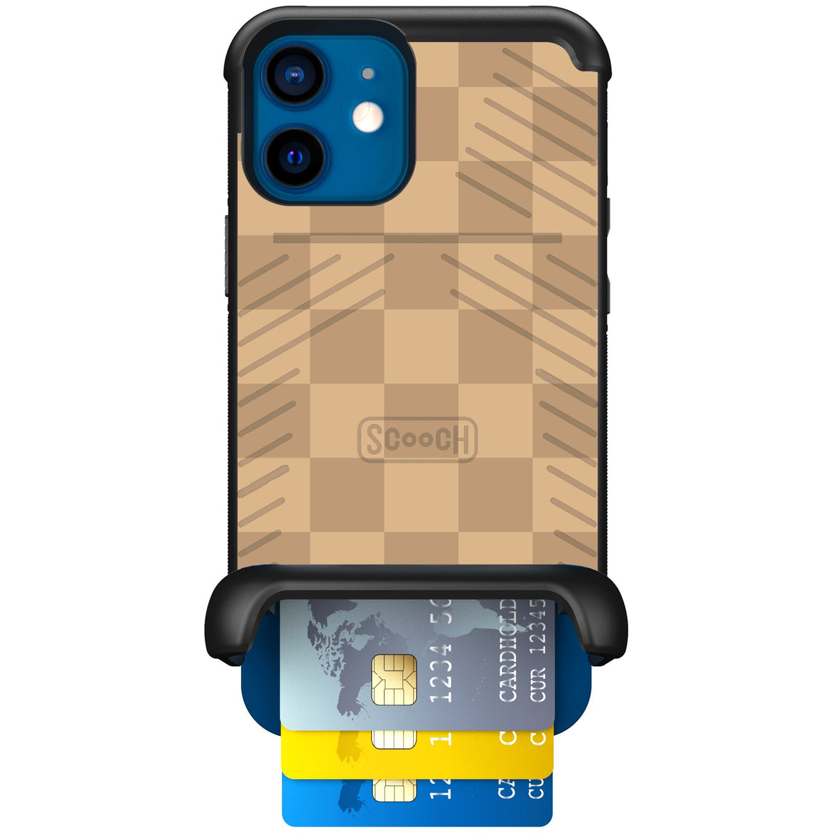 Checkered Beige | website | iPhone 12 | Case