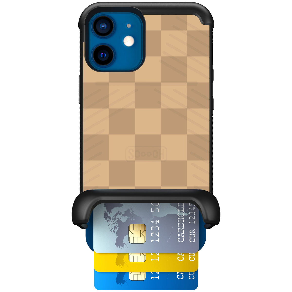 Checkered Beige | website | iPhone 12 mini | Case