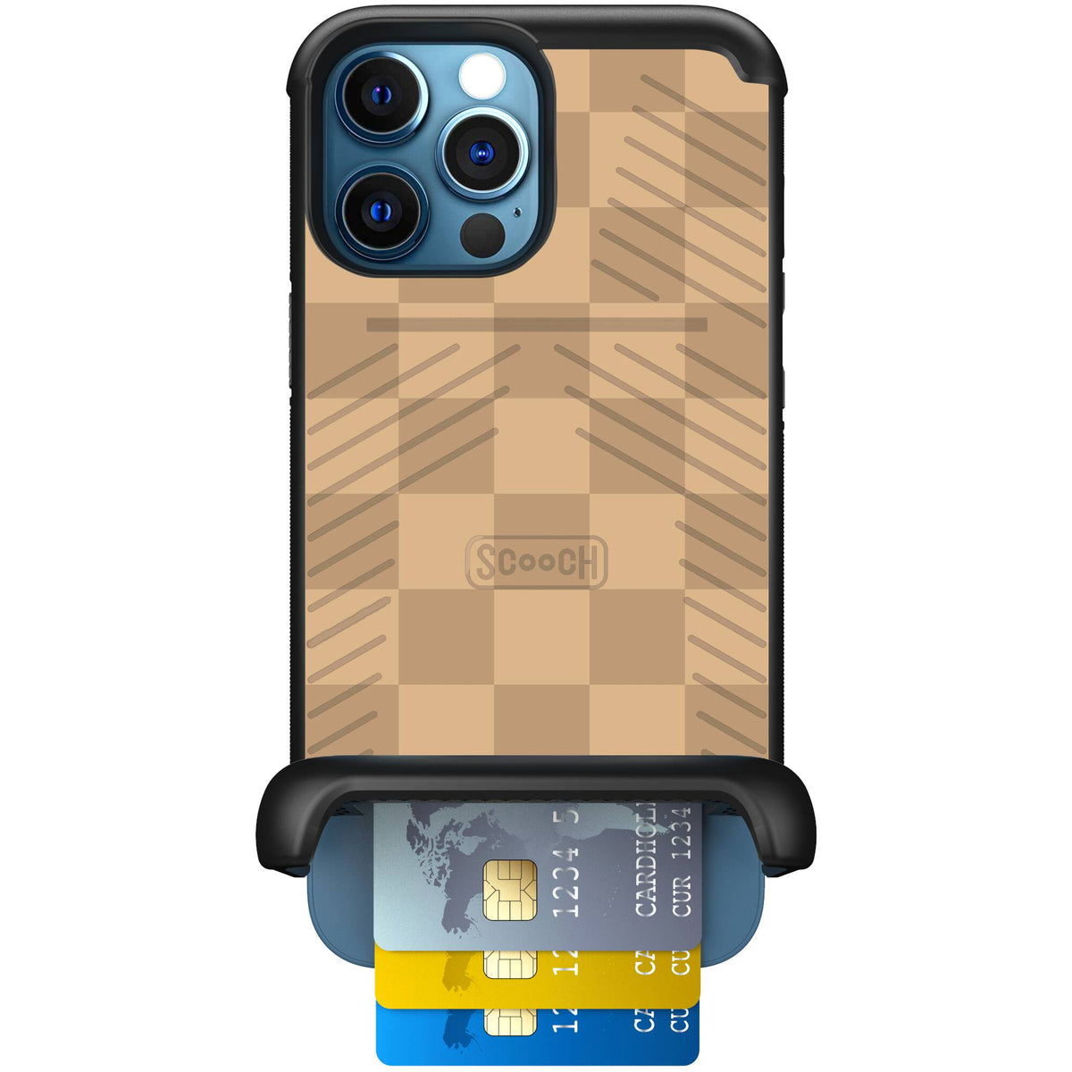 Checkered Beige | website | iPhone 12 Pro Max | Case